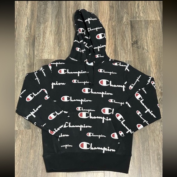 CHAMPION all over print (Hoddie) - Picture 1 of 2